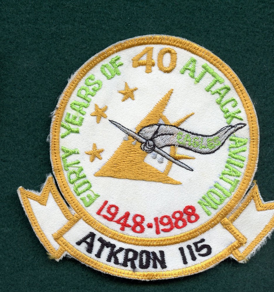 US Navy Theatre Made VA-115 Squadron Patch