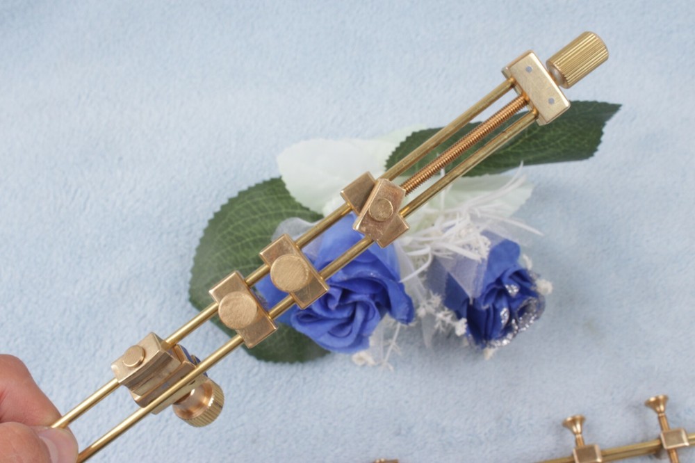 3 - Pc Violin Making Tool Set: Glue, Body Size Adjuster, Brass Luthier Tools