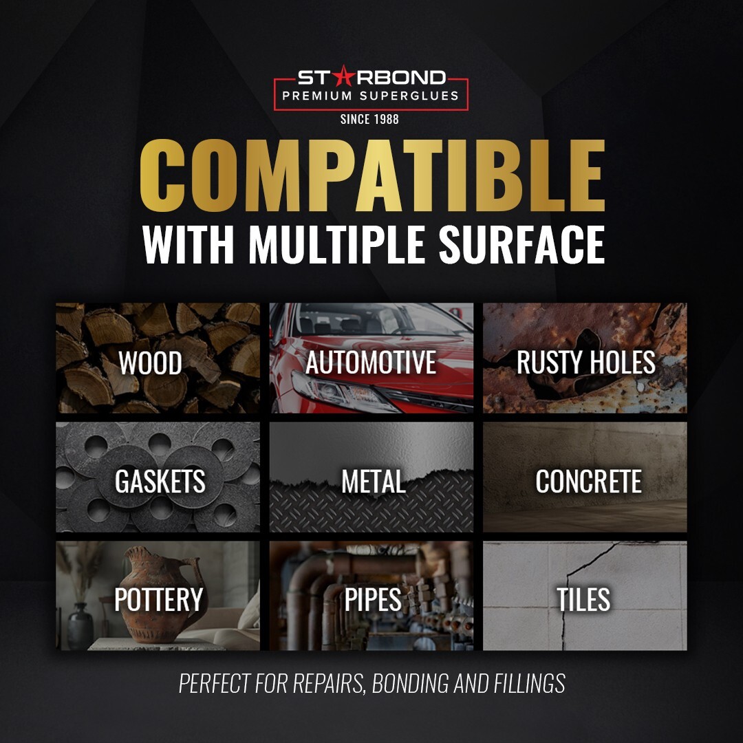 Starbond Epoxy Putty | General Purpose (Black), 2 oz.