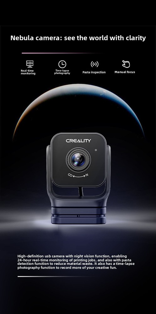 Nebula Camera for Creality 3D Ender-5MAX/3V PLUS