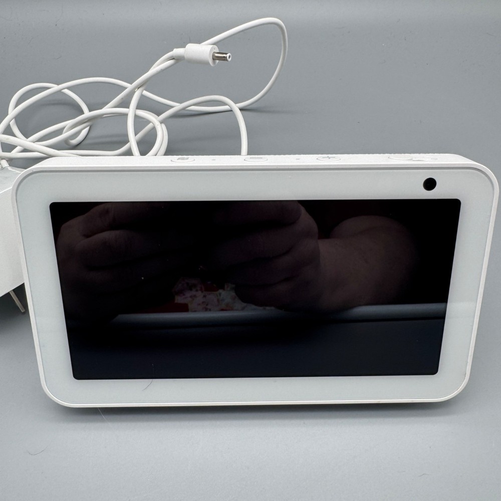 Amazon Echo Show 5 First Gen White Smart Display Speaker H23K37 Tested