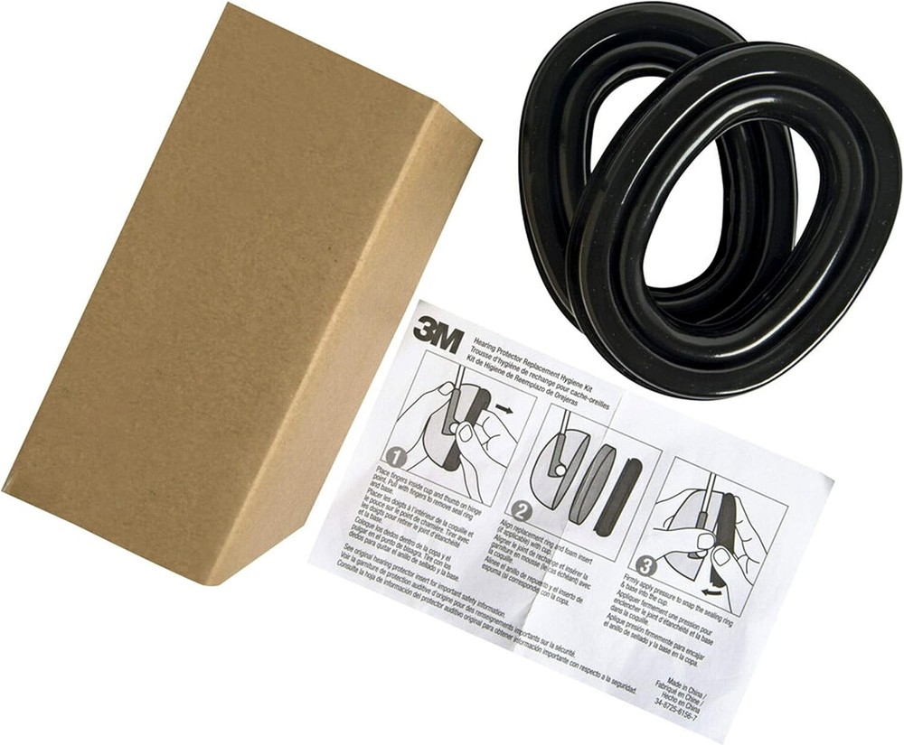3M Gel Hearing Protector Replacement, 1 Pair Premium Cushions,...