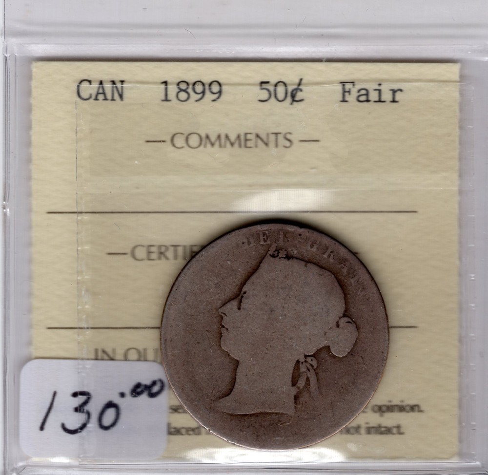 CAN  1899 50 cent Fair