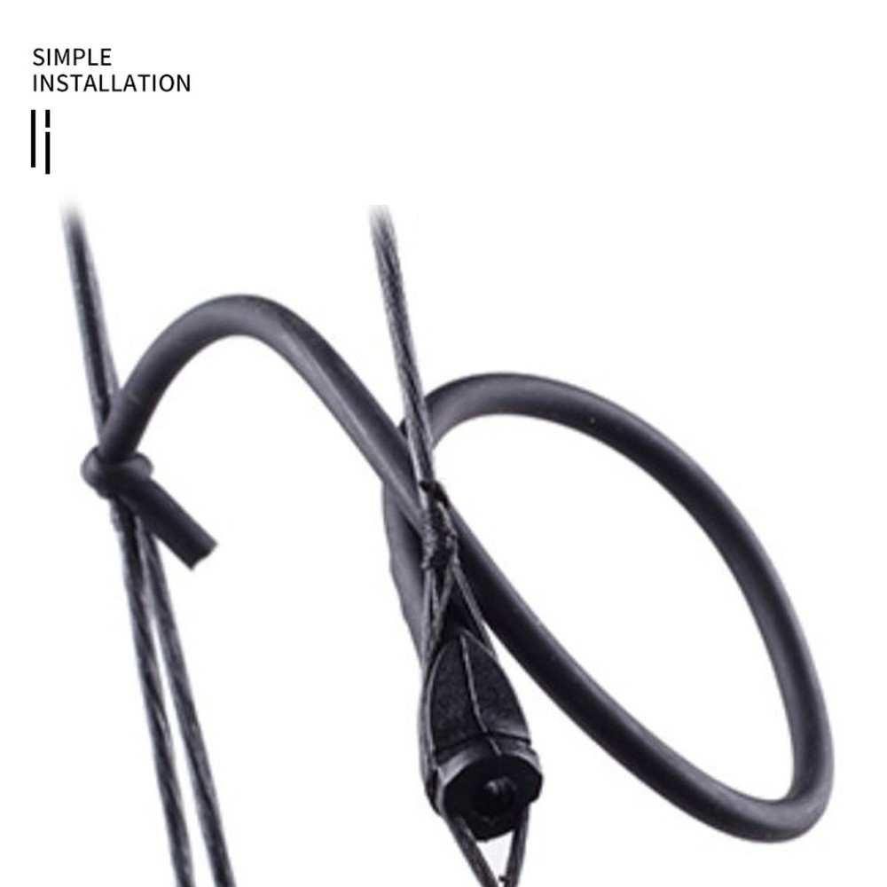 Improved For Hunting Performance with Compound Bow Peephole Sight Black