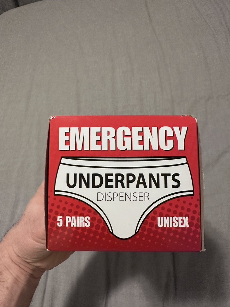 Archie McPhee - Emergency Underpants In Dispenser Box