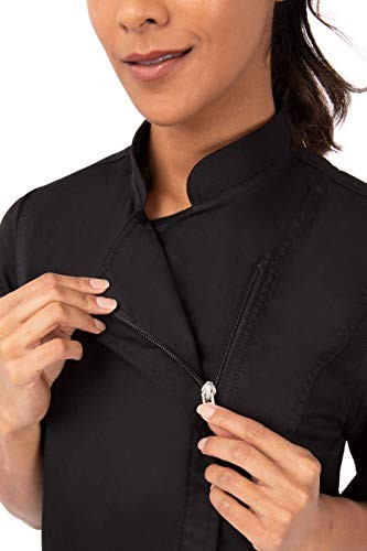 Women's Springfield Chef Coat Medium Black