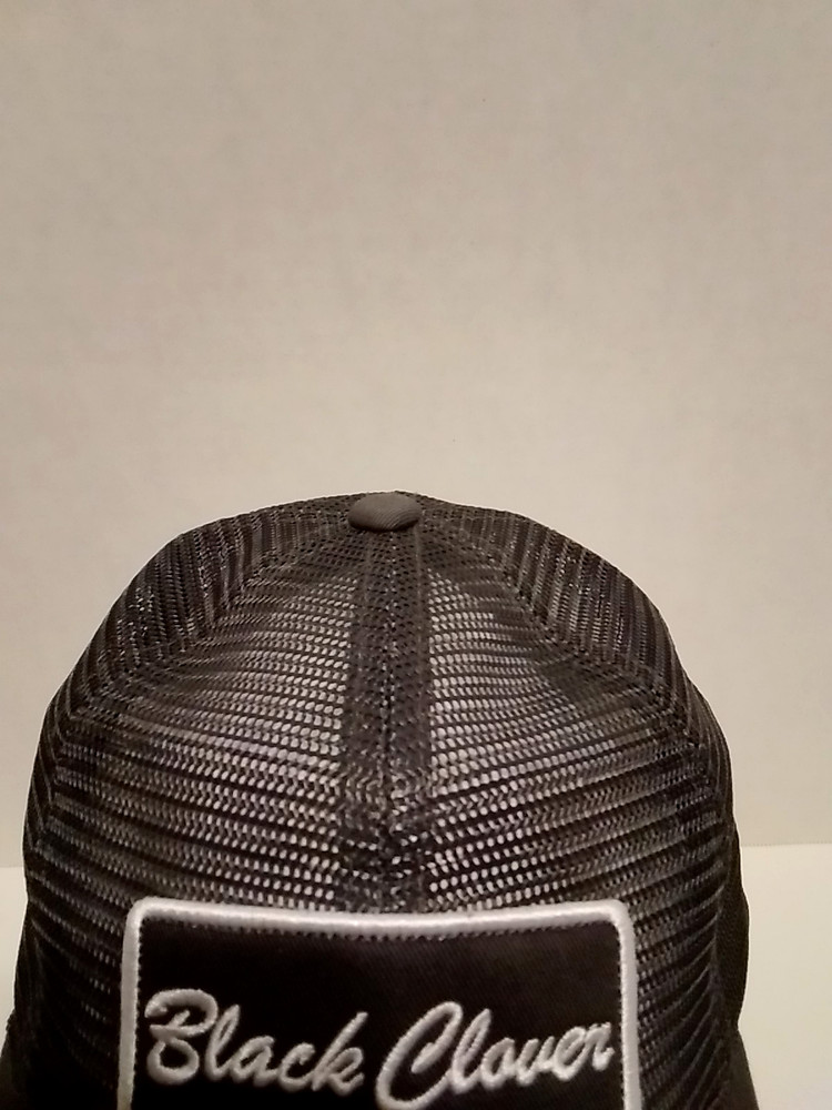 Black Clover All Mesh Adjustable Golf Hat Dark Gray One Size 8701