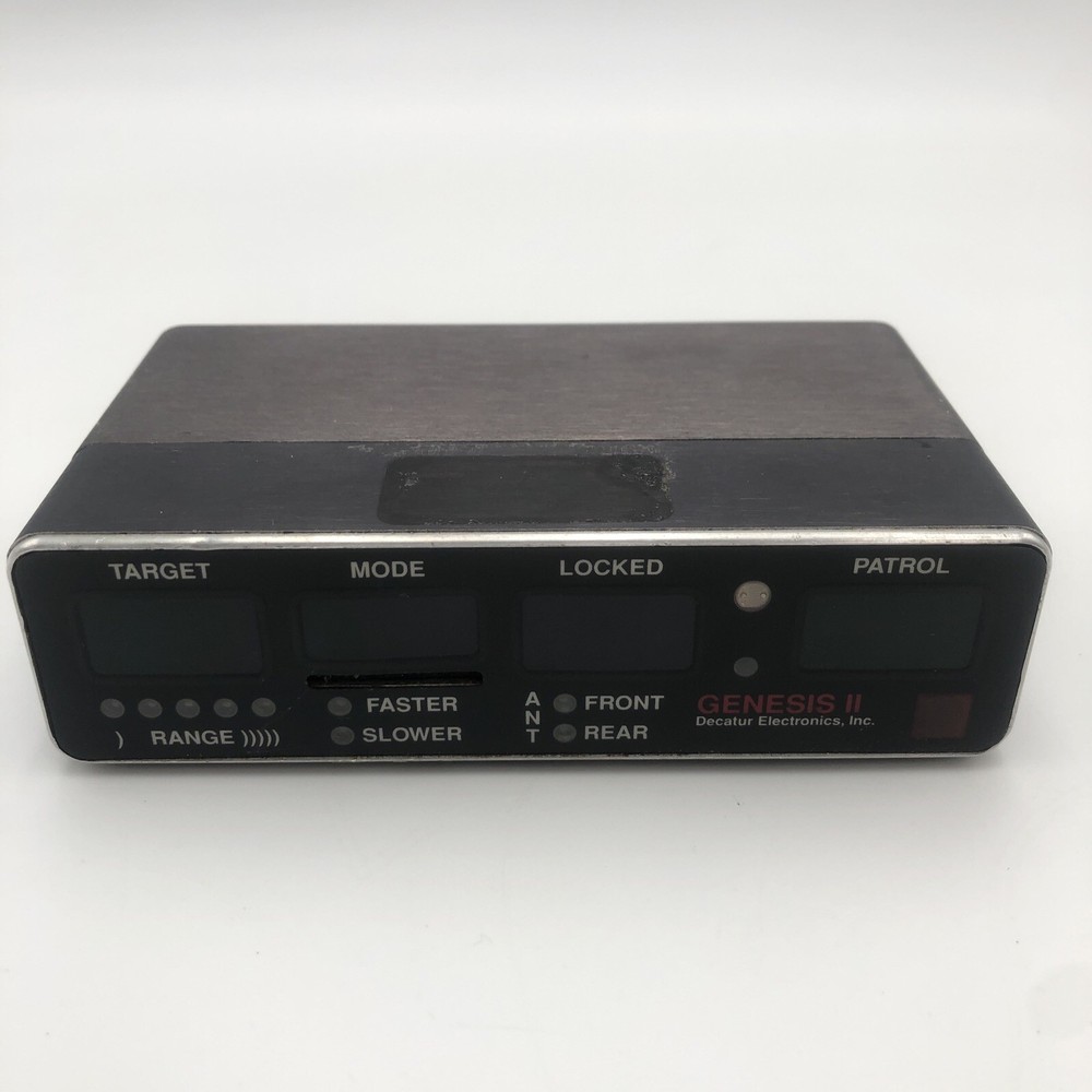 USED Decatur Genesis II Radar UNTESTED READ (A)