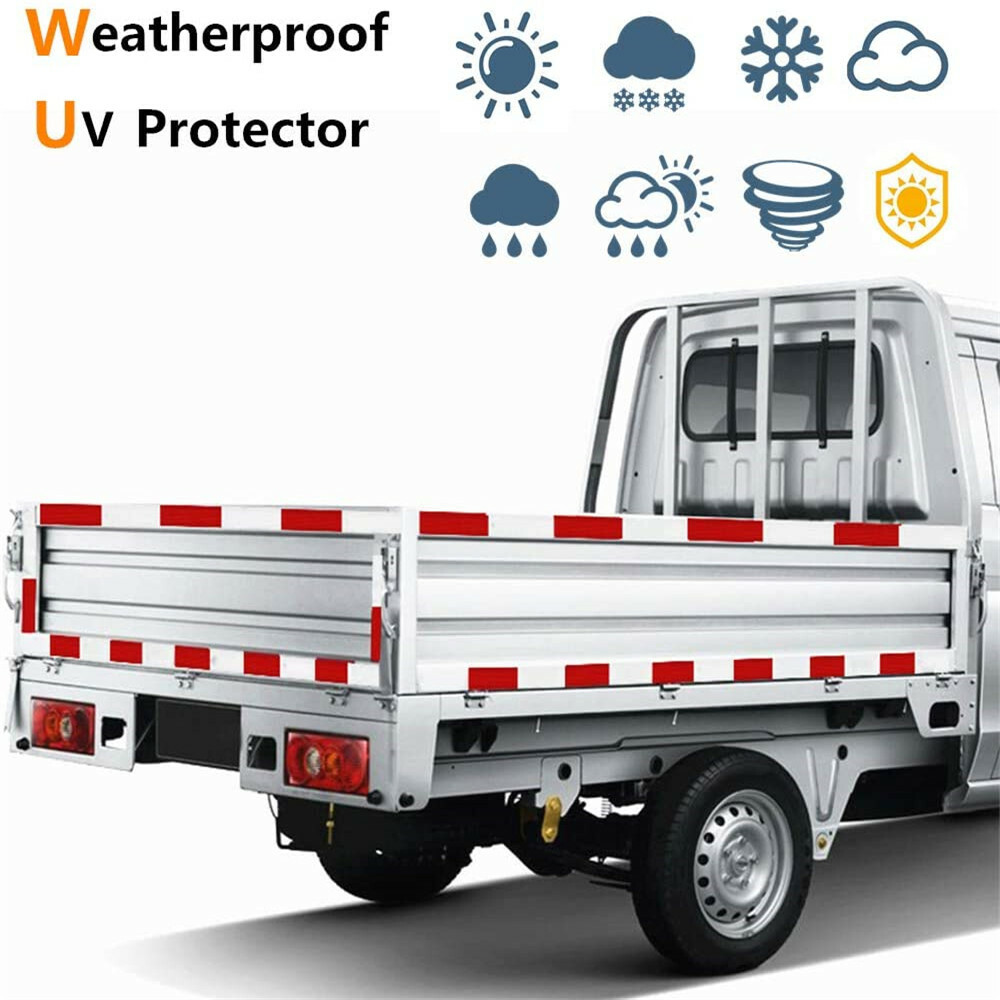 Conspicuity Tape DOT-C2 Approved Reflective Trailer Red White 2”x150’ -1 Roll