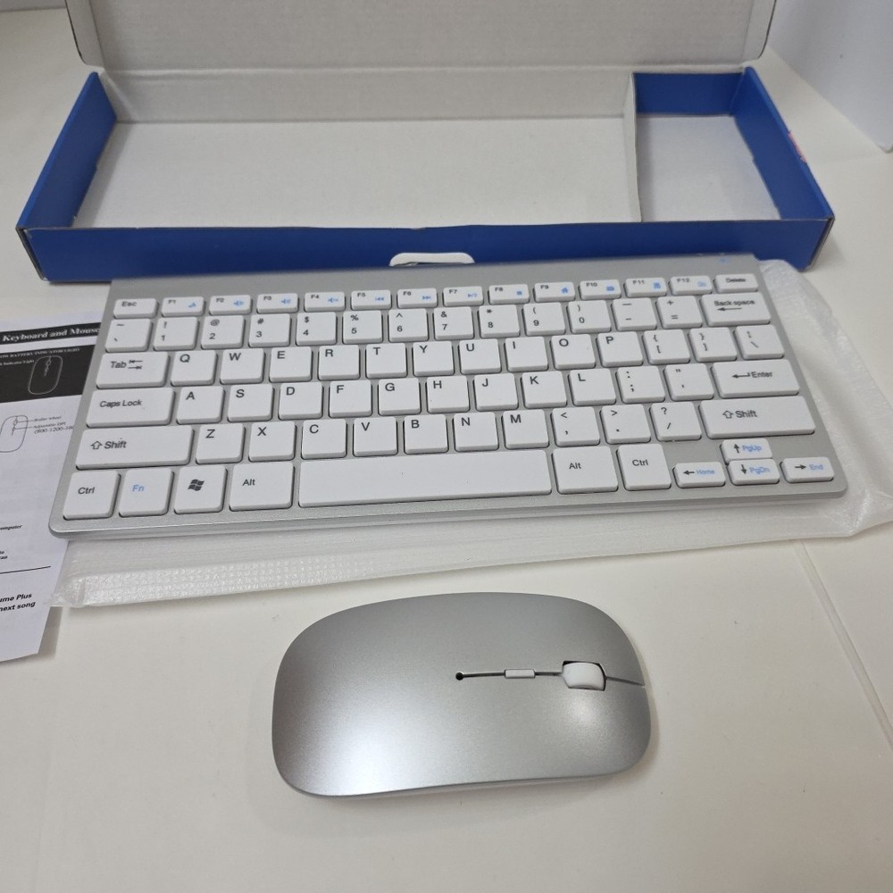 Mini Wireless Keyboard And Mouse Set Waterproof 2.4G For Mac Apple PC Computer