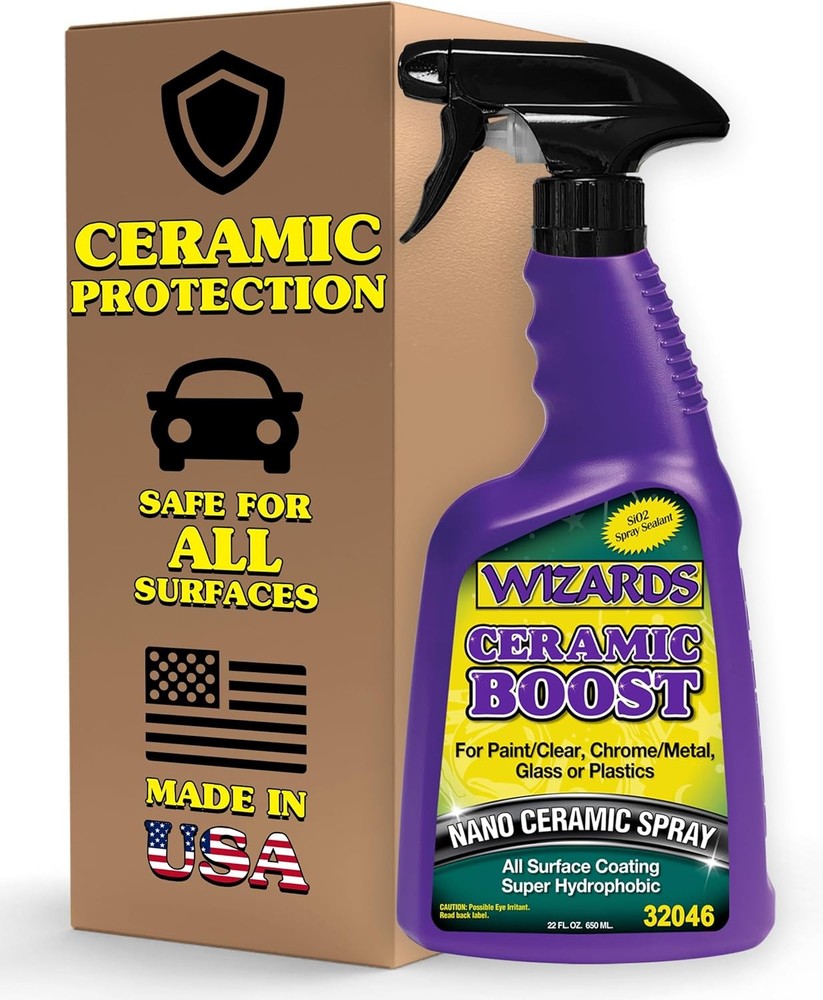 Wizards Ceramic Boost - Comprehensive SiO2-Based Coating For Vehicle...