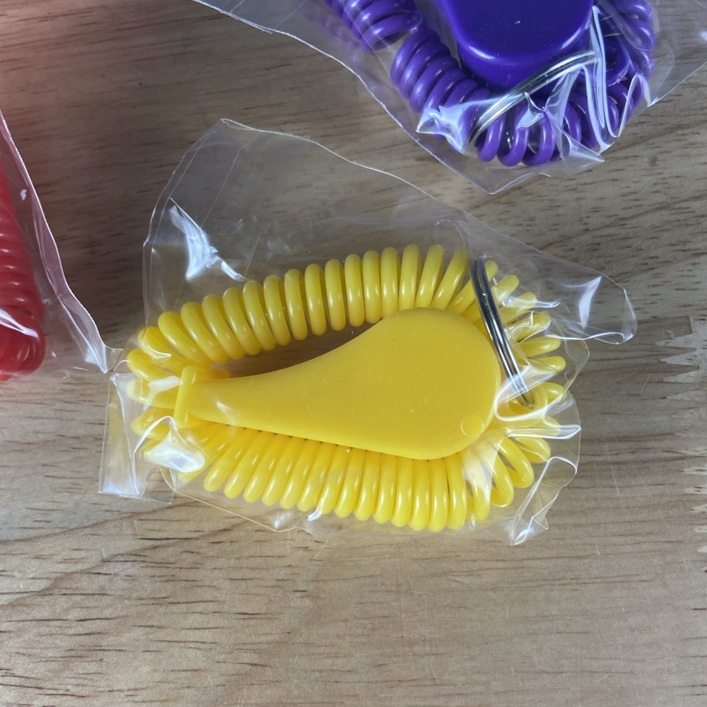 Whistle Expandable Keychains Lot Of 20