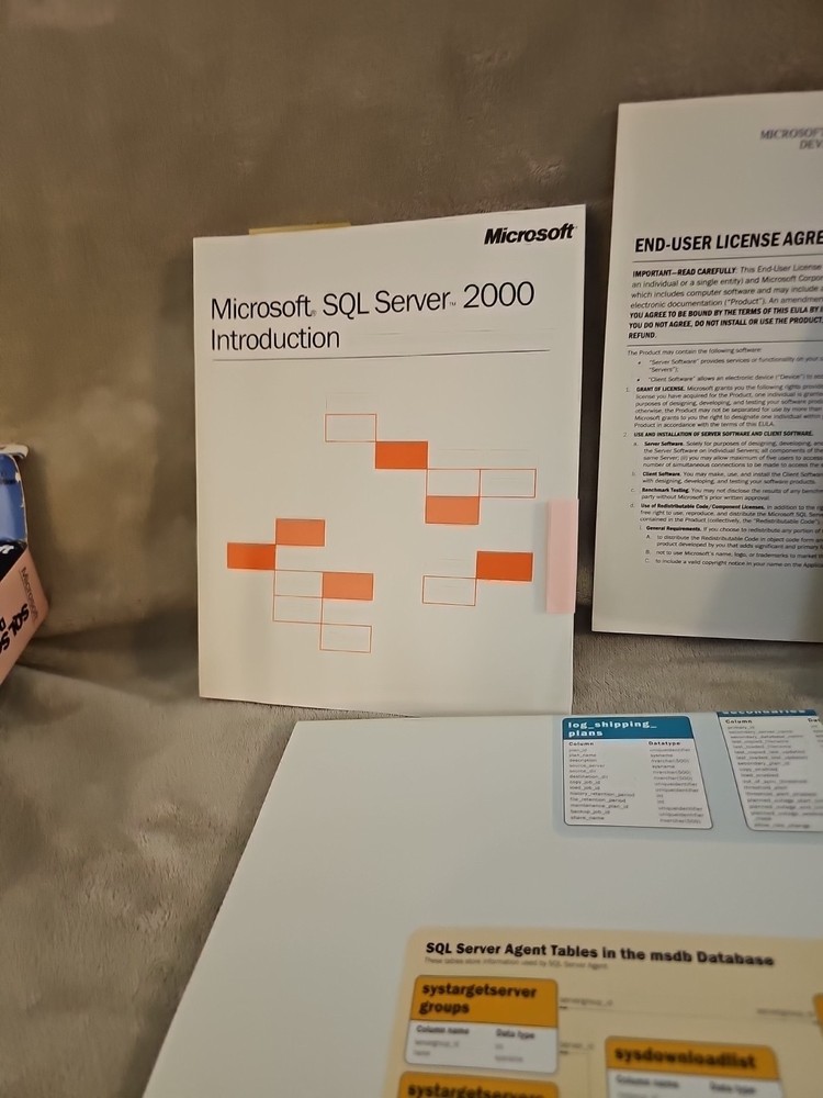 Microsoft SQL Server 2000 Developer Edition X08-15681 New Sealed