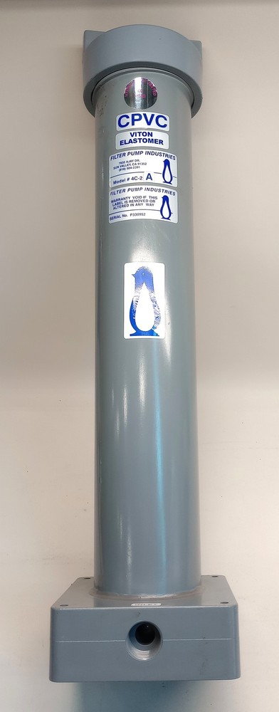 Filter Pump Industries 4C-2A CPVC Viton Elastomer Filter Chamber 20" Filter