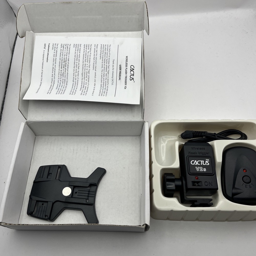 Cactus V2s Wireless Flash Trigger and Receiver RF604 4 Channels External Flashes