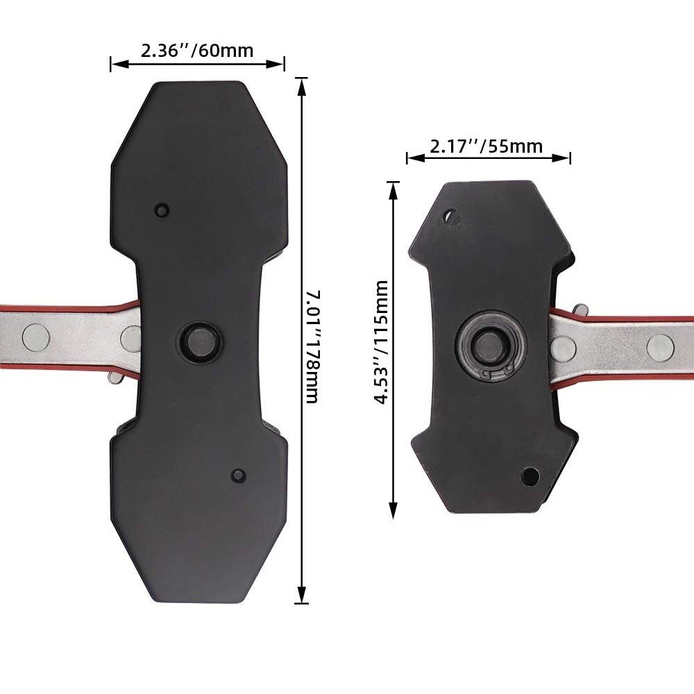Disc Brake Pad Spreader 360° Piston Compressor Installation Caliper Press Tool