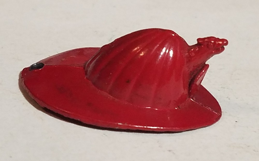 Vintage Metal Fireman’s Hat Charm