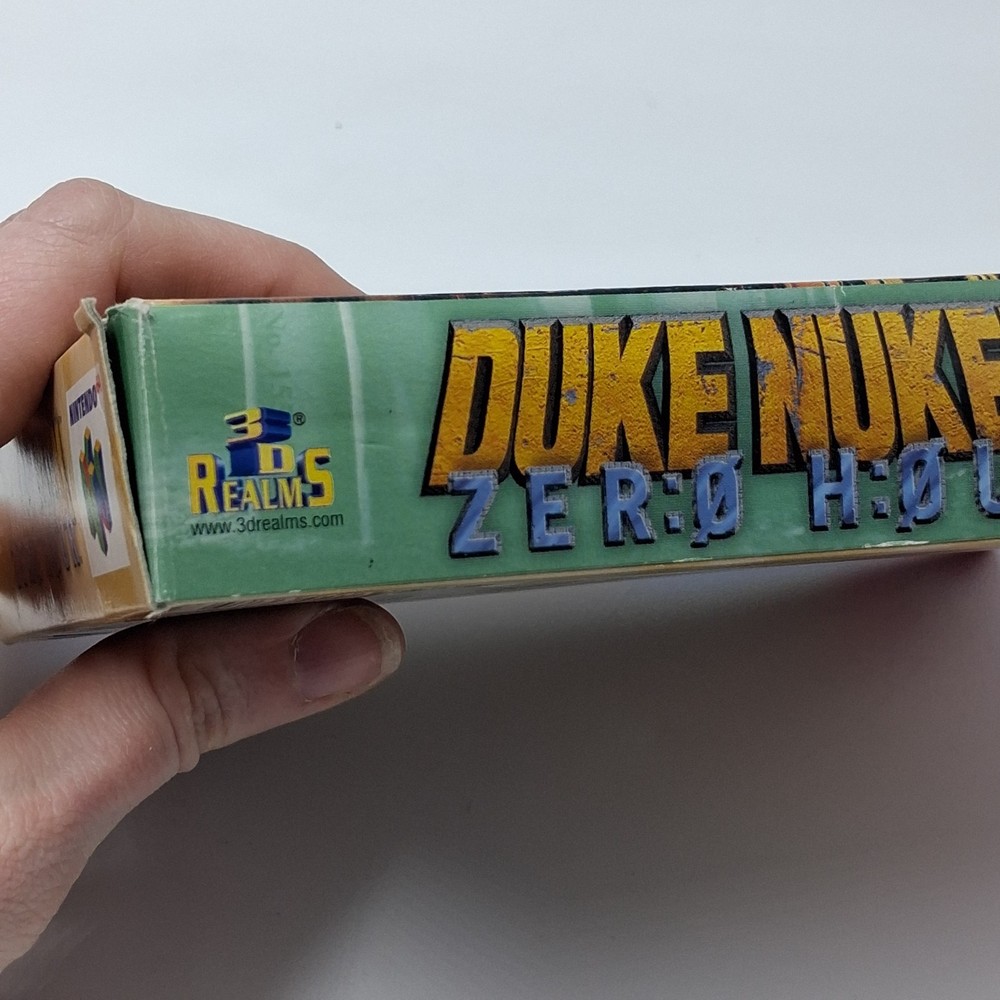 Nintendo 64 Duke Nukem Zero Hour N64 Authentic Empty Box Only No Tray