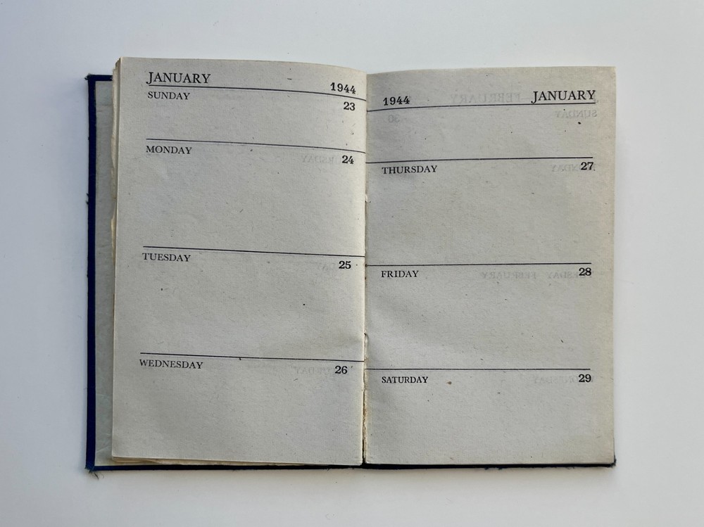 1944 RAF Air Force Diary