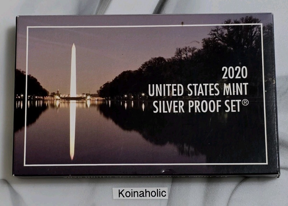 2020 S SILVER Proof Set + RARE W Reverse Proof Nickel, Pulled From Storage