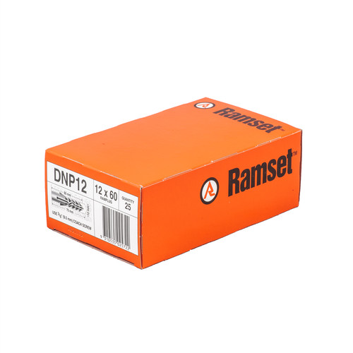 Ramset 12 x 60mm RamPlug - 25 Pack