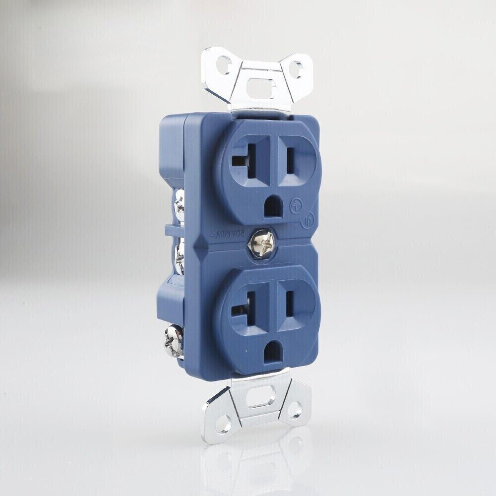 4-Layer Plated Pure Copper US Power Receptacles Wall Duplex Socket Outlet