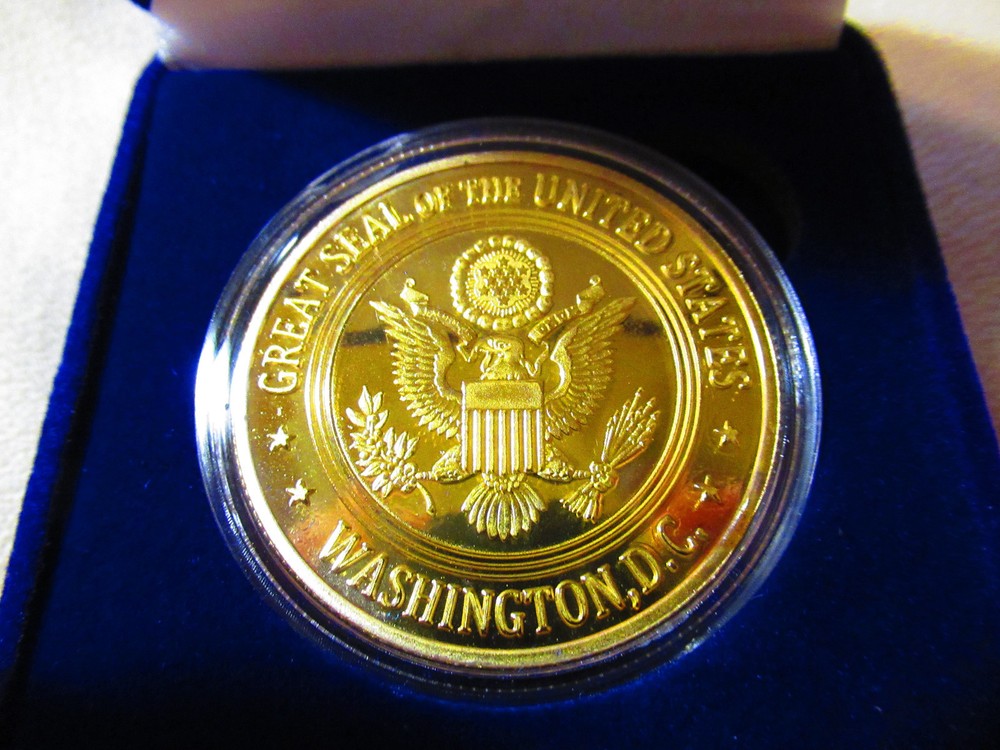 National Security Agency Challenge Coin w/Presentation Box