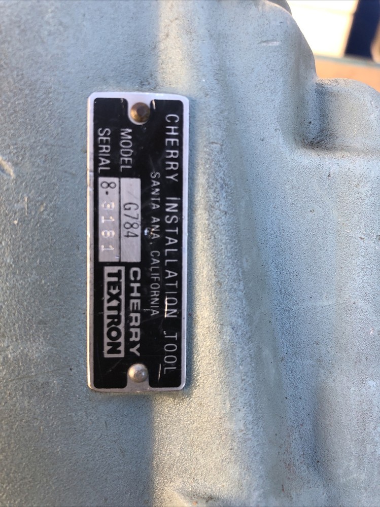 Cherry G784 Power Tool, Cherrylock Riveter