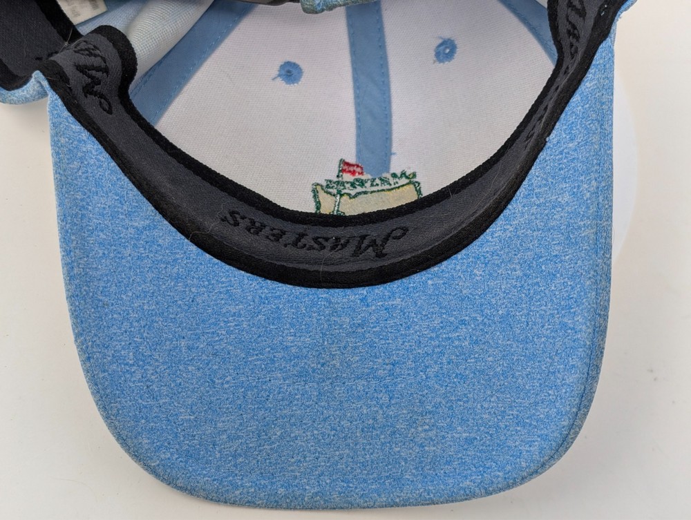 MASTERS GOLF SNAPBACK HAT - AMERICAN NEEDLE - BLUE ADJUSTABLE