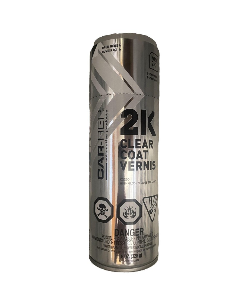 Car-Rep® 2K Polyurethane Clear Coat with Wise 2K Technology, High Gloss