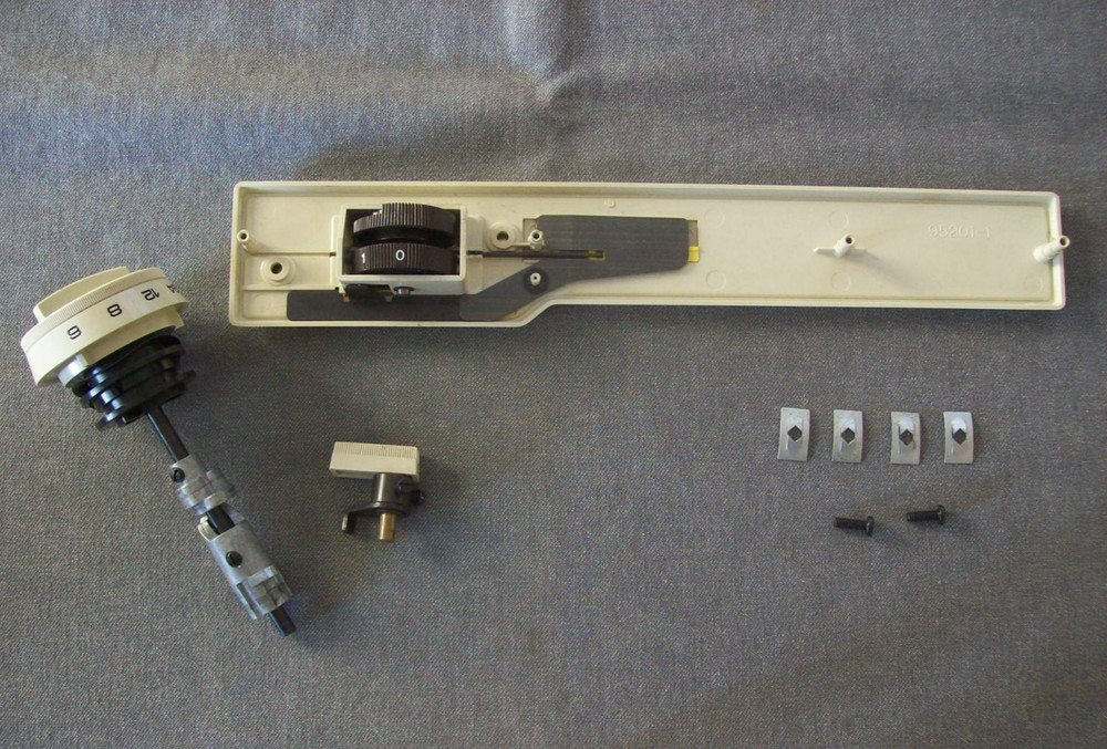 Kenmore 158.13410 Sewing Machine Stitch Select Knobs, Reverse Lever & Misc Parts