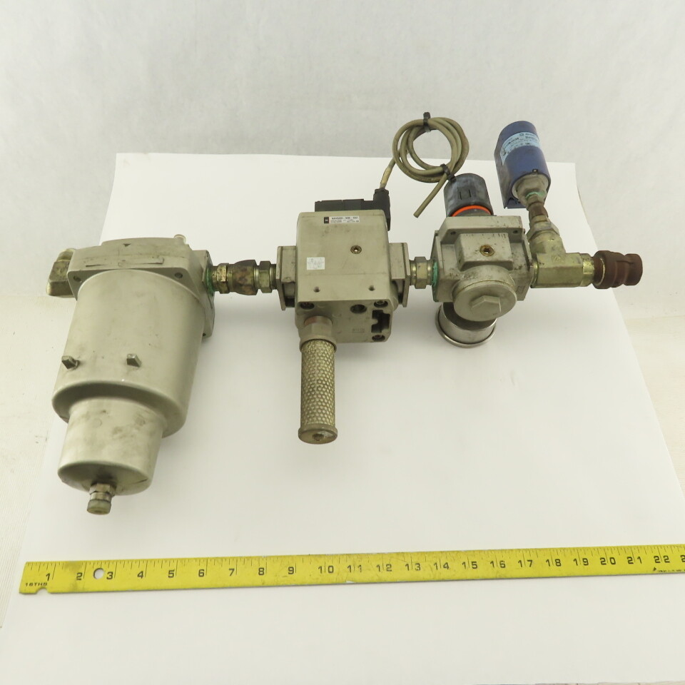 SMC AM550-N06-T 3/4" Pneumatic Filter Regulator Mist Separator Assembly