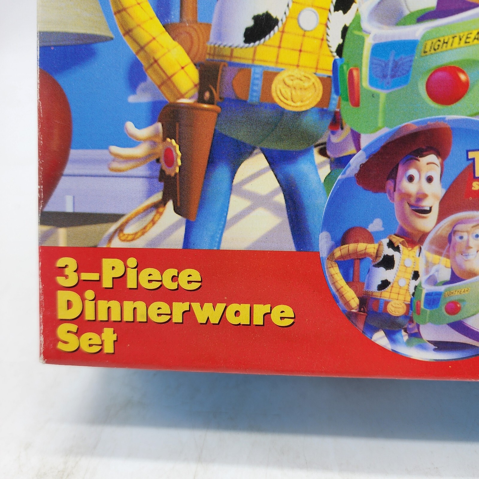 Vintage Toy Story Dinnerware Set Brand New Zak Design 3 Piece Set 1995 Free Ship