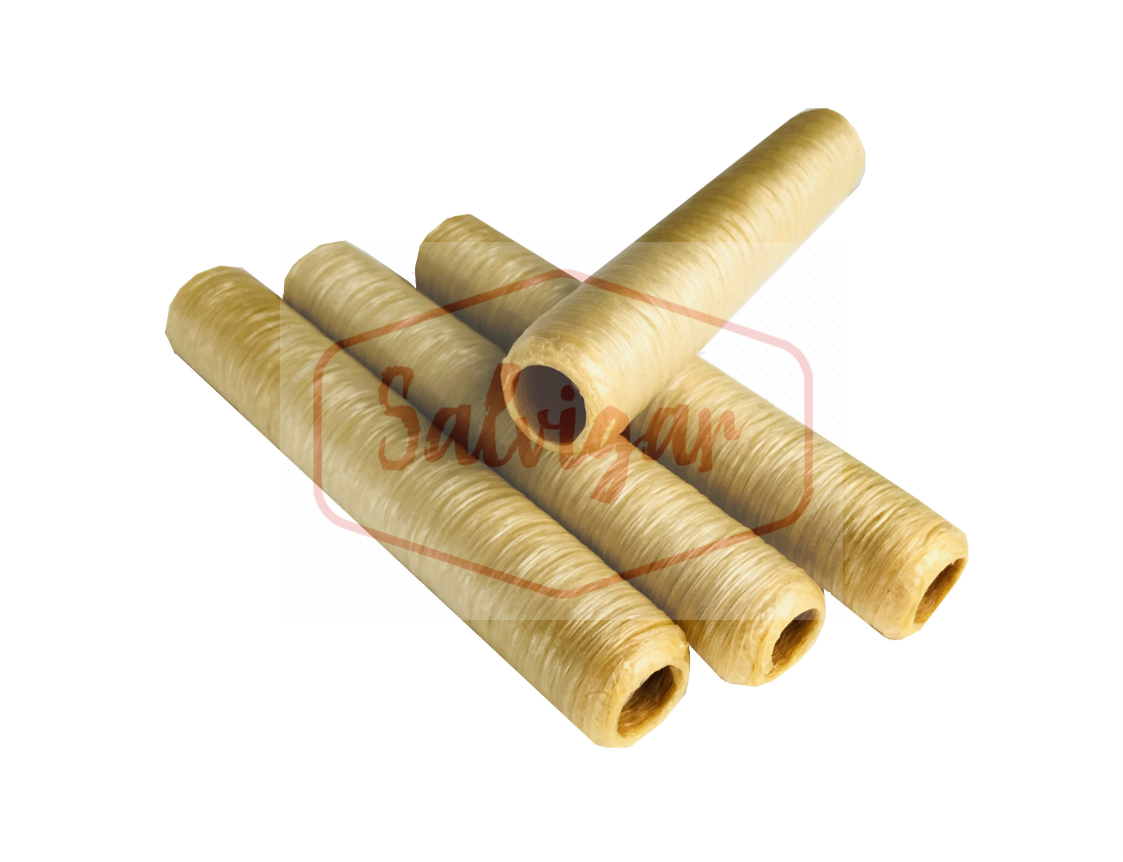Collagen Casings Dry 16mm / 50ft for stuffing 38 Lb 360 sausages 4 sticks