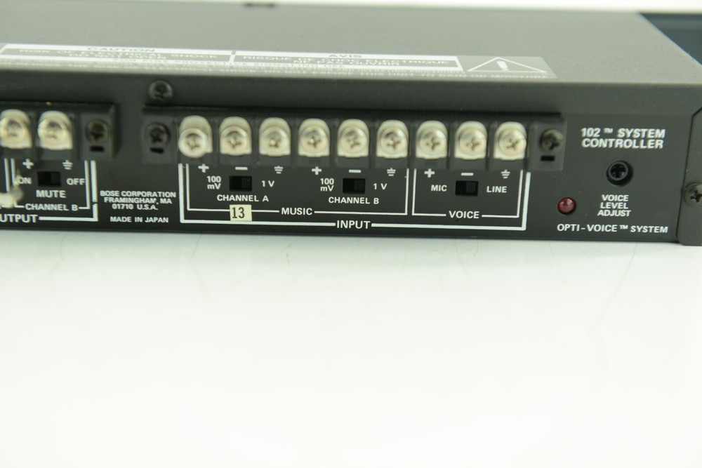 Bose 102 System Controller Rackmount