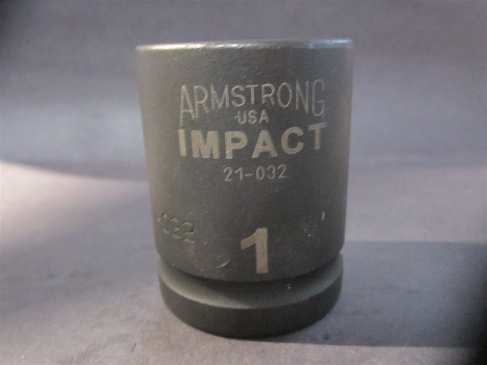 Armstrong (21-032) 3/4" Drive 1" Hex Drive Impact Socket