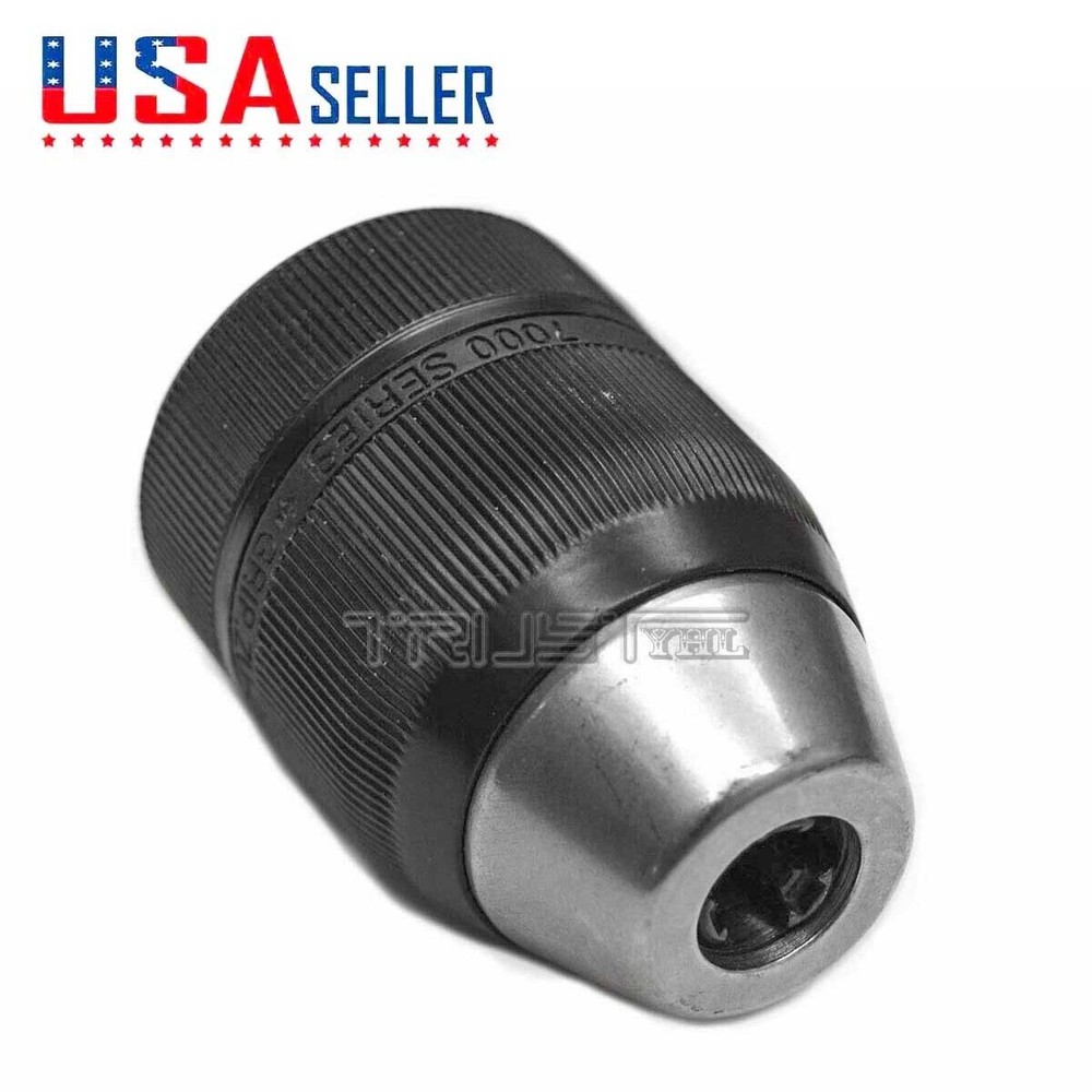 Jacobs keyless impact drill chuck, model RV13CM02, drill chuck