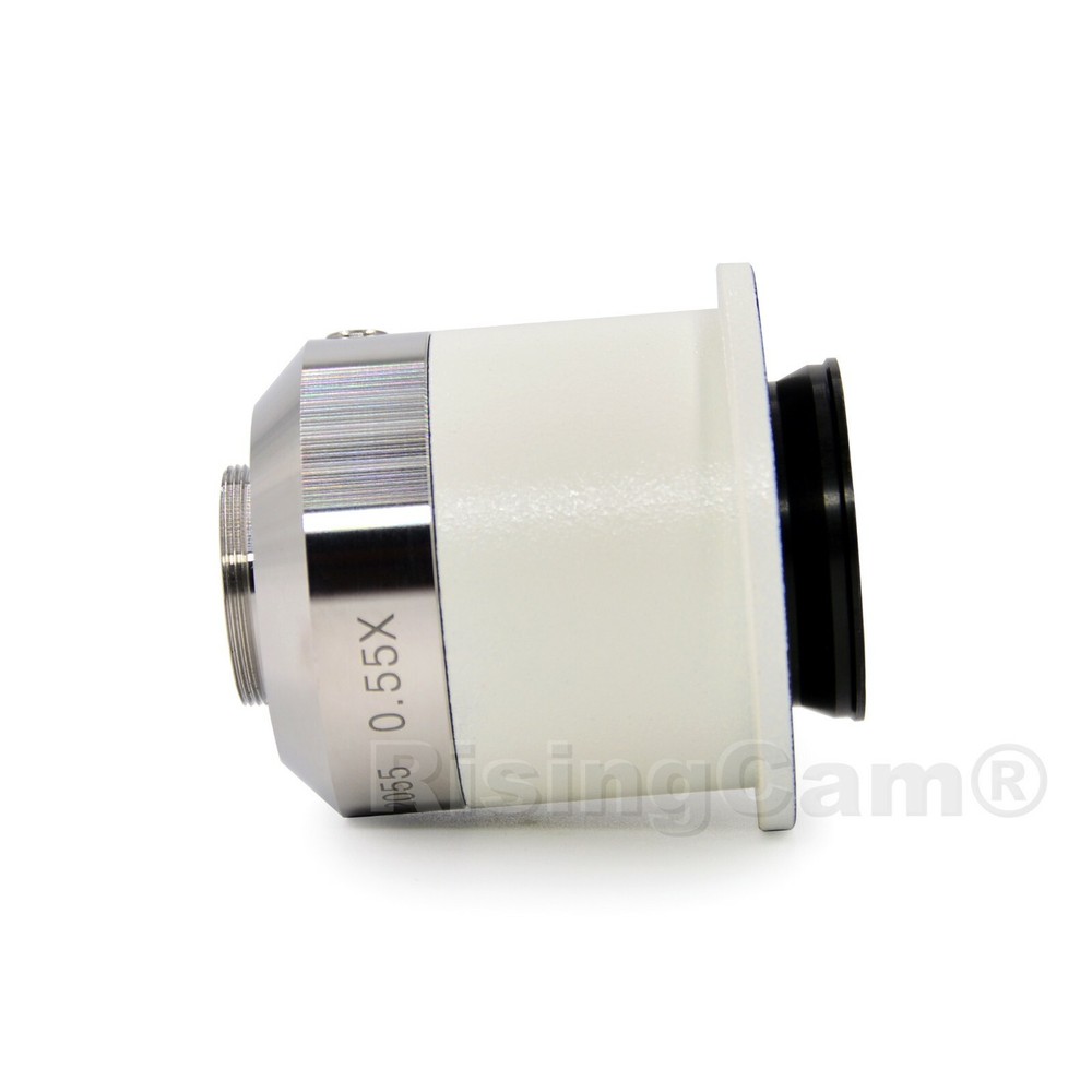 Focusable 0.55x microscope C mount adapter for Nikon trinocular microscope