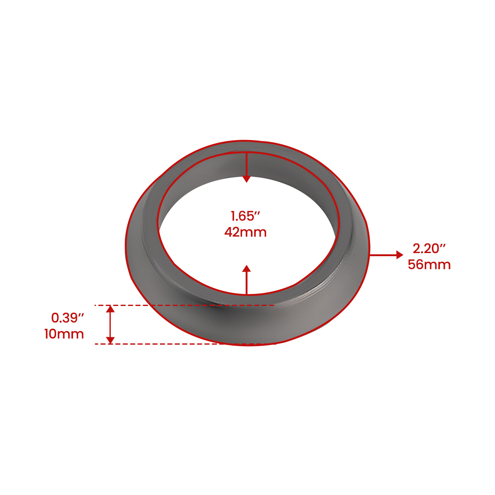 Exhaust Muffler Silencer for Polaris Ranger 800 EFI 2010-2014 1262115-489