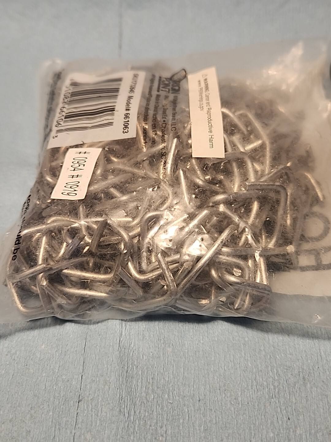 YardLink Chain Link Fence Galvanized Hog Rings (200-Pieces/Bag) New