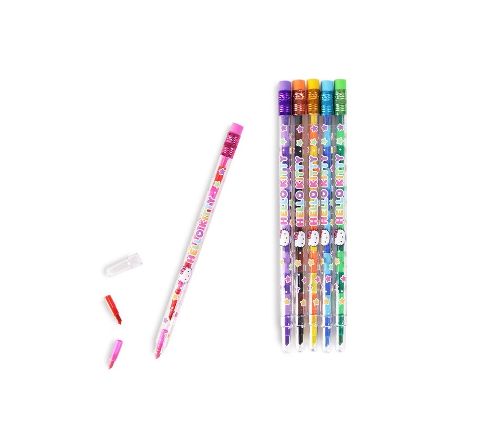 Hello Kitty Erasable Crayons: Colorful