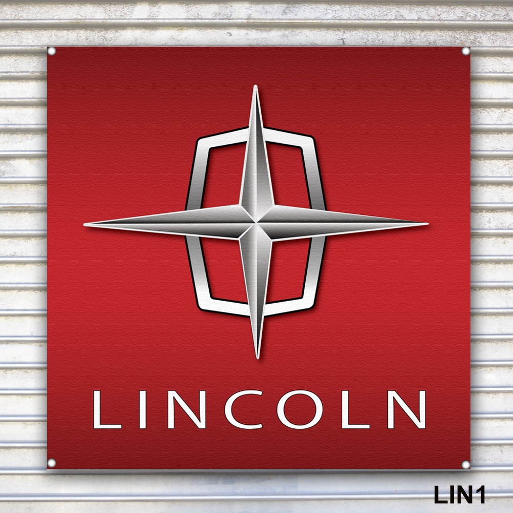 Lincoln Banner Sign Wall Art