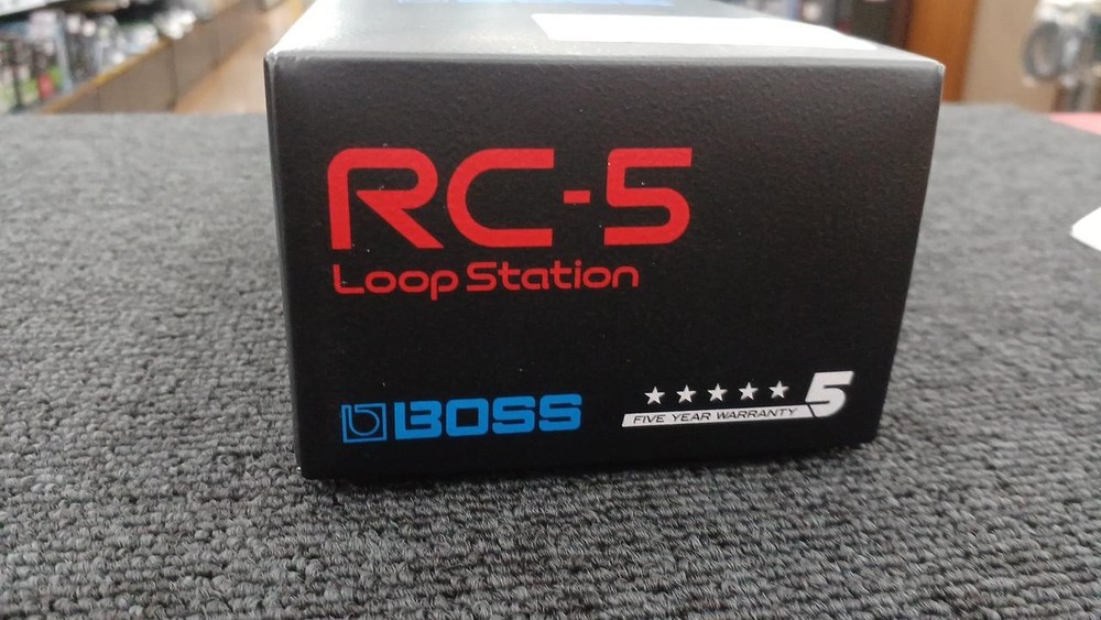 BOSS RC-5 Loop Station Compact Pedal Looper Effector