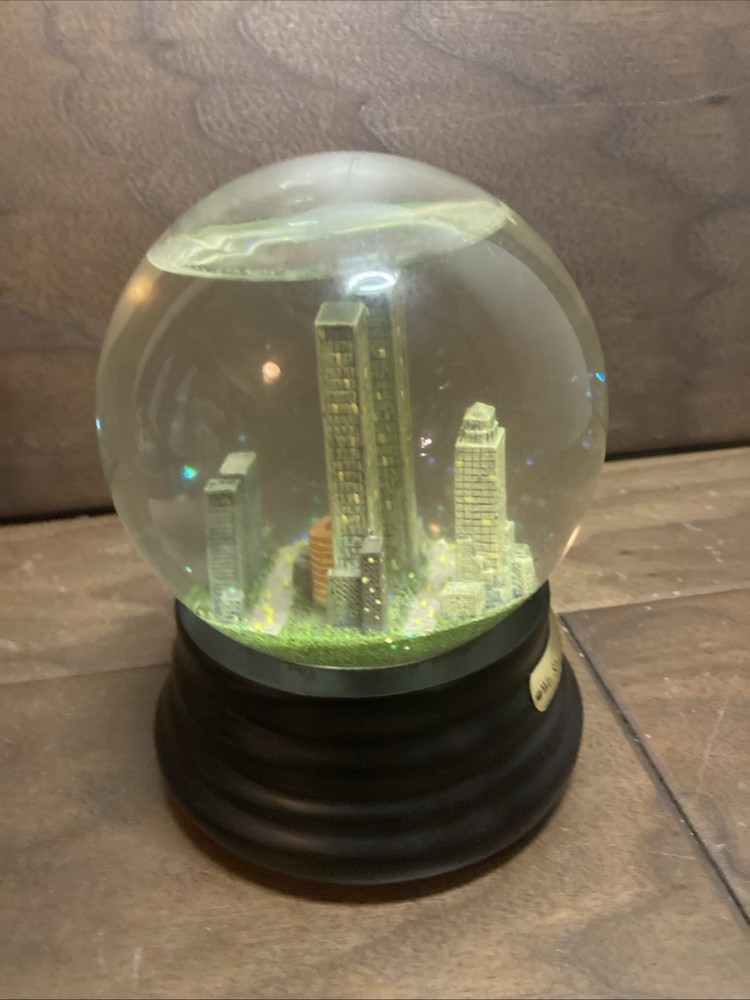 Twin Towers Snow Globe Musical