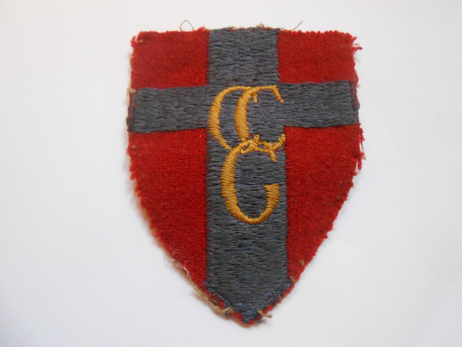 CCG control commission Germany cloth formation sign unit patch