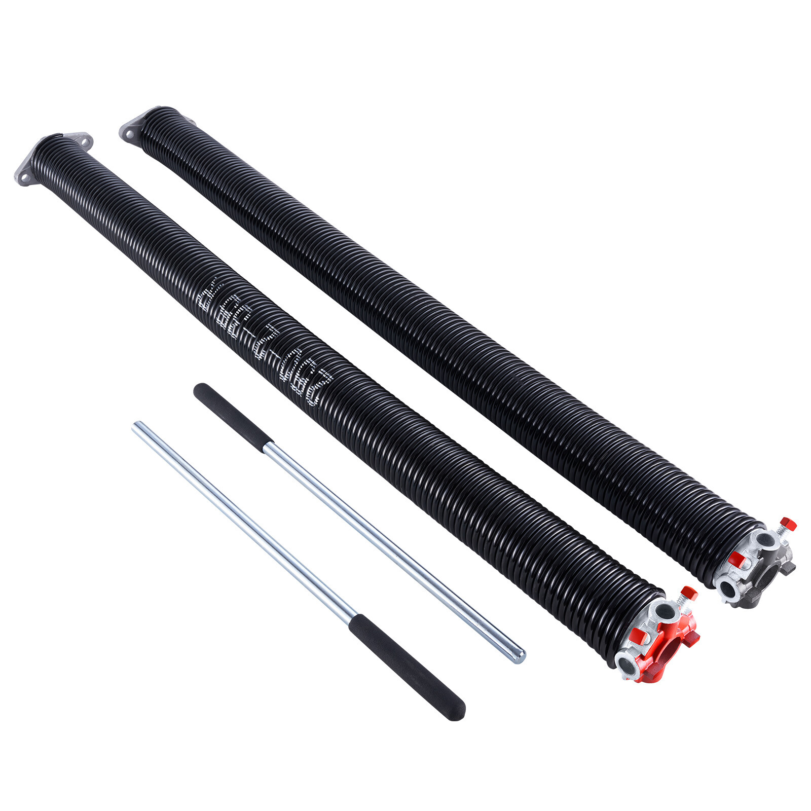 Garage Door Torsion Springs Pair of 0.250 x 2 x 35 inch with Winding Bars
