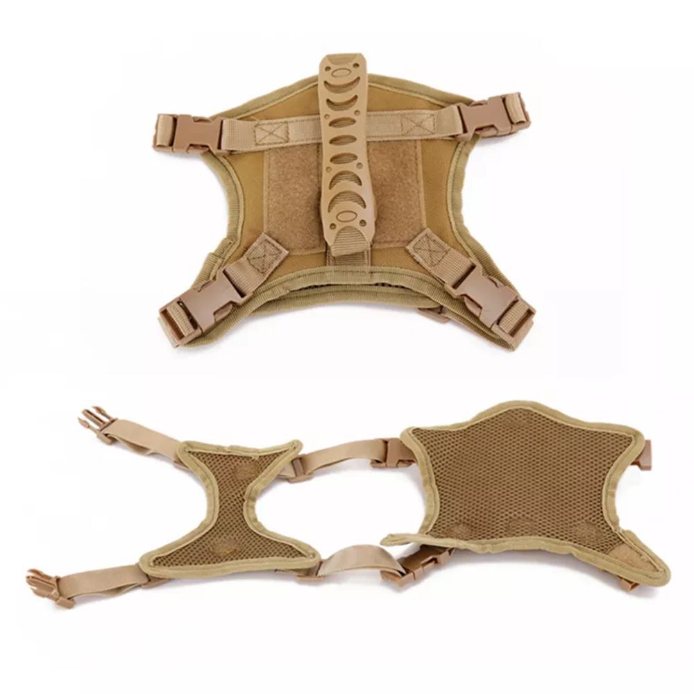 Nylon Tactical Cat Harness Walking Adjustable Pet Vest for Large Cat Small Dog