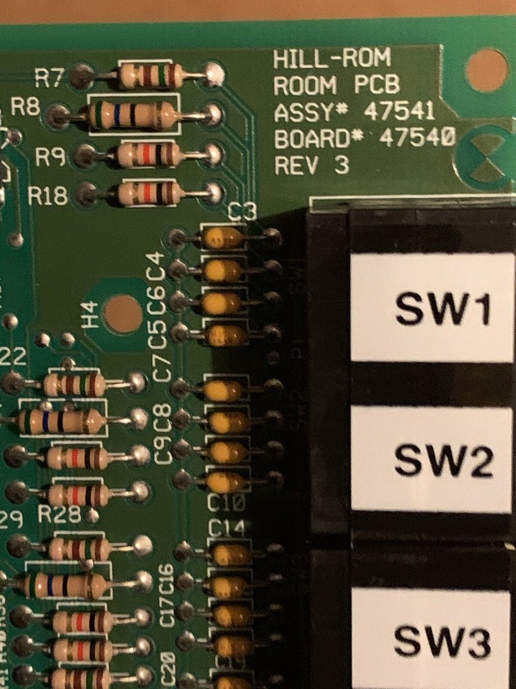 Hill Rom MPRB Multi Purpose Room Board W/Relays 253902