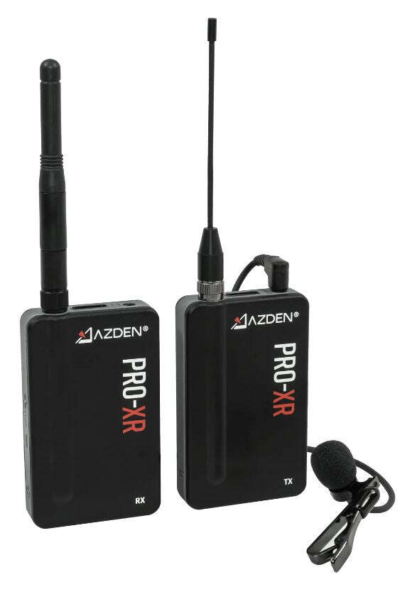 AZDEN PRO-XR Digital Wireless Lavalier Microphone Kit