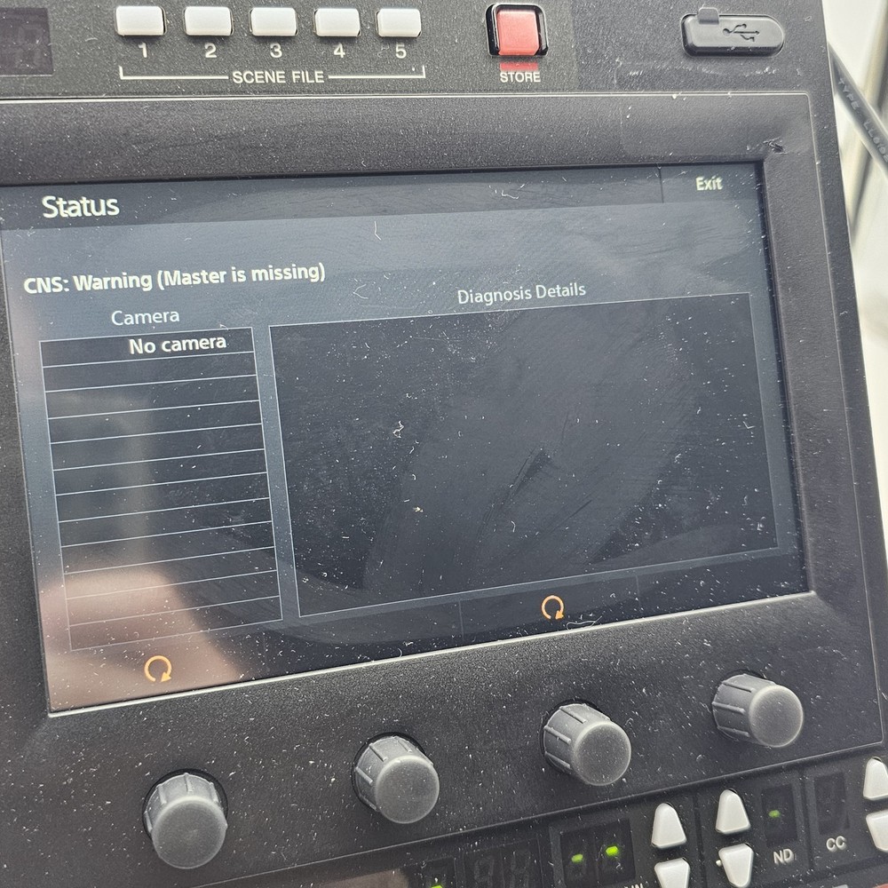 Sony MSU-3500 Master Setup Unit Half Rack Multi Camera Remote